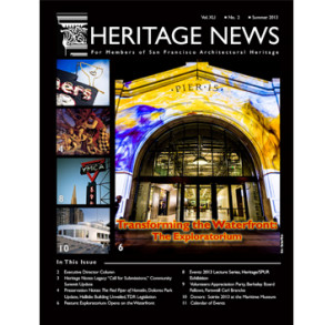 SF Heritage news before cover