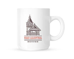 Haas-Lilienthal House branded mug